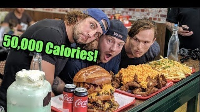 '50,000 Calorie Challenge | ULTIMATE Australian Food Challenge'