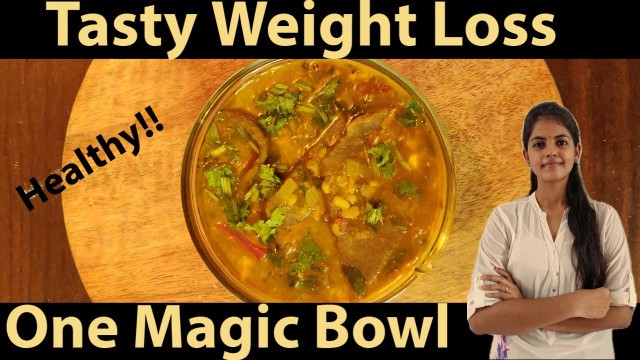 'Dal Dhokli | weight loss diet | lunch or dinner recipes in tamil | Dal recipes for weight loss | DIY'