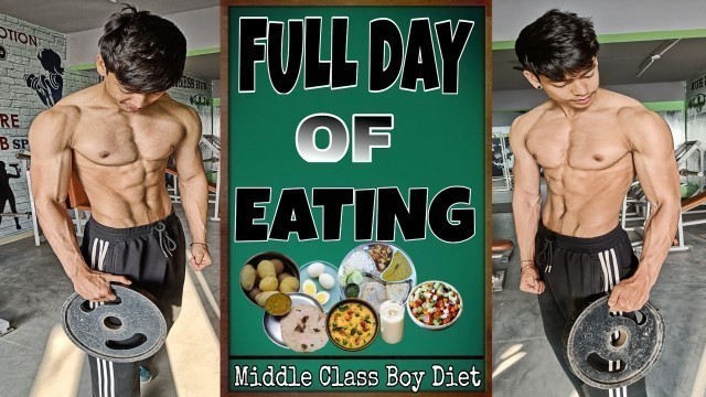 'Full Day of Eating || Middle Class Boy Low-Budget Lean Gain Diet Plan || RITIK MISHRA'