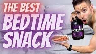 'Best Bedtime Snack in LESS than 3 minutes / High Protein / Muscle Building Meal'