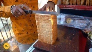 'Most Famous Paneer Slice Sandwich of Indore Rs. 70/- Only l Indore Street Food'