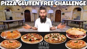 'PIZZA GLUTEN FREE CHALLENGE a Taranto - (4 KG) - MAN VS FOOD'