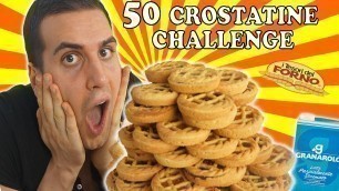 '50 CROSTATINE Challenge (2.5KG -10,000 + Calorie) - Cheat Meal  MAN VS FOOD'