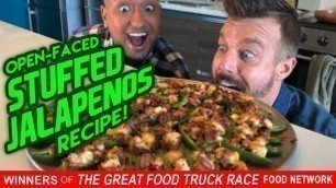 'QUARANTINE RECIPE: Stuffed Jalapenos with Chef Navin + Andrew Pettke from The Great Food Truck Race'