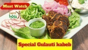 'GALOUTI Kebab | Real Indian food in Delhi | Tasty India | Episode 2'