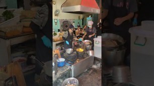 'Netflix\'s Street Food Legendary Michelin Star Chef Raan Jay Fai Cooking In Bangkok Thailand'