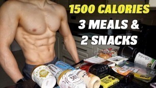 '1500 CALORIE MEAL PLAN | Low Calorie Diet for Weight Loss (& Muscle Building)...'