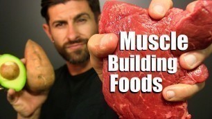 '10 BEST Foods To Add MUSCLE Mass FAST!'