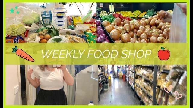'WEEKLY FOOD SHOP - Australian food haul'