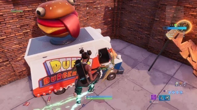 'Dance or Emote Betwenn Two Food Trucks #DowntownDropChallenges'