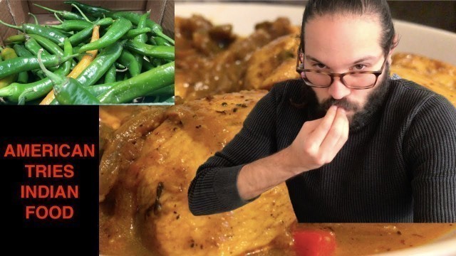 'AMERICAN TRIES HOME COOKED INDIAN Food FOR FIRST TIME | Make this for all your American Friends'