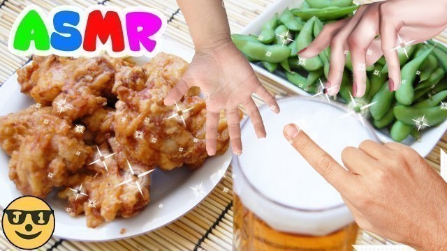 'ASMR FAMILY KARAAGE CHICKEN AND TOMYAM SOUP 먹방'