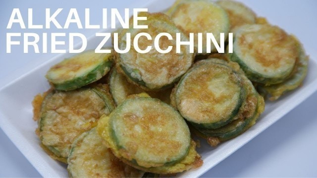 'Alkaline Diet Recipes - Fried Zucchini (Dr. Sebi)'