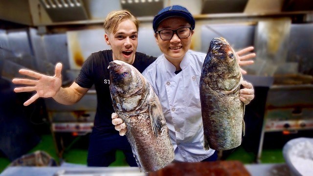 '3000 FISH HEAD SOUP!!! Most Gigantic Soup in Taiwan - Netflix Street Food in Chiayi!'