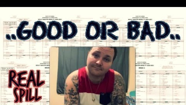 'PRISON FOOD, HOW IS IT ? [BreakDown] | Kfrogtv'