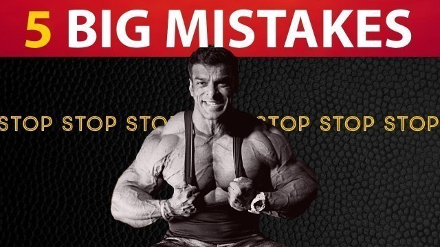 'Top 5 Muscle Building Mistakes | टॉप 5 मसल बिल्डिंग मिस्टेक्स | Yatinder Singh'