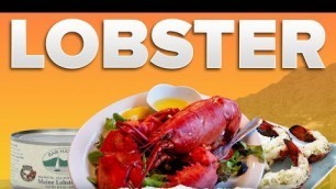 'Lobster went from prison food to 5 star dining #shorts'