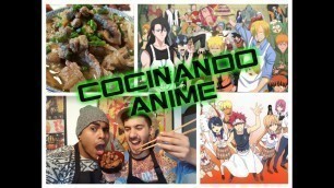 'COCINANDO ANIME/ THUG FOOD/ KARAAGE/SHOKUGEKI NO SOUMA'