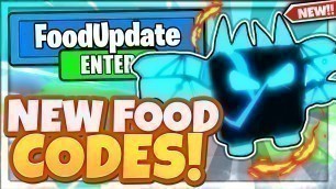 'EATING SIMULATOR CODES *FOOD UPDATE* ALL NEW SECRET OP ROBLOX EATING SIMULATOR CODES!'