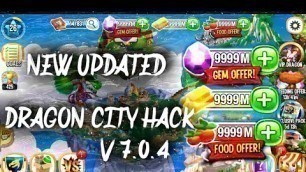 'DRAGON CITY HACK/MOD LATEST 2018 APK (UNIMITED FOOD, GOLD AND GEMS, NO ROOT)'