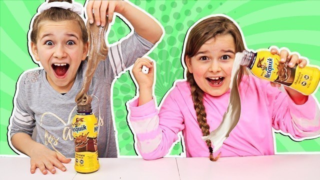 'Real Food vs Slime Food Switch Up Challenge!! | JKrew'