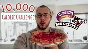 '10,000 Calorie Challenge | Man vs. Food | EPIC Cheat Day 2021'