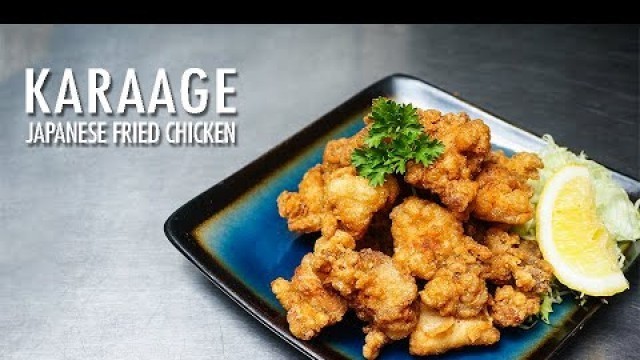 'Karaage - Japanese Fried chicken | Japanese Street Food'