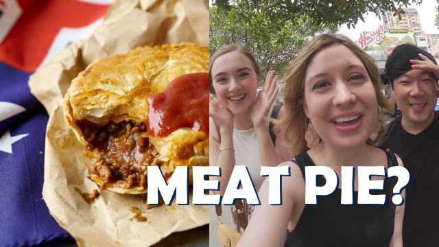 'AUSTRALIAN FOOD: MEAT PIES w/ SARA (SeoulSarang)'