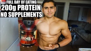 'Muscle Building Diet With No Protein Supplements'