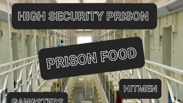 'Prison Food. High security prison. Locked down. Gangsters and hitmen. HMP Frankland #prison'