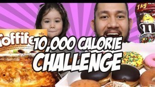 '10000 CALORIE CHALLENGE | EPIC CHEAT DAY | MAN VS FOOD'