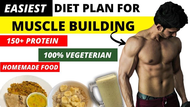 'VEGETARIAN DIET FOR MUSCLE BUILDING [IN HINDI] | HIGH PROTEIN DIET (PURE VEG) | Fit Bite'
