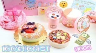 '100% HONEST KAWAII SLIME COMPANY REVIEW (JAPANESE CHEESECAKE, ICE CREAM +MORE) $100?!'