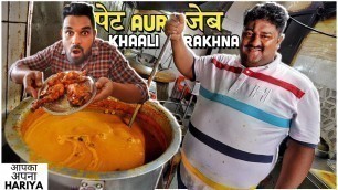 '99 Rs Only | Indian Street Food Dhaba | Tehal Singh ka SABSE SASTA NON VEG | TIJORI se Recipes'