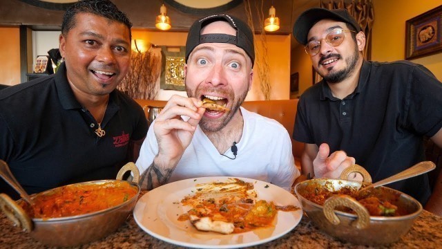 'Eating INDIAN FOOD for 24 HOURS in SOUTH FLORIDA!! Goat Dum Biryani & Zaika Malabar Chicken | USA'