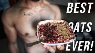 'TASTIEST Protein Oats Recipe | Muscle Building'