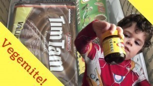 'Australian Food (Tim Tams, Granita Biscuits, Milo, Vegemite) | Beckett Bites'