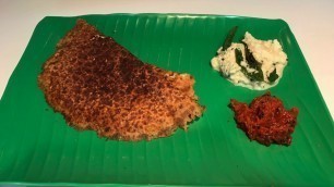 'Paleo veg dosa | Keto dosa in Tamil |Paleo breakfast | paleo diet recipes | Jo kitchen'