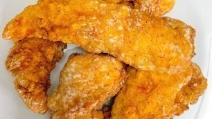 'Karaage Crunchy Crispy Chicken Tenders #Shorts'
