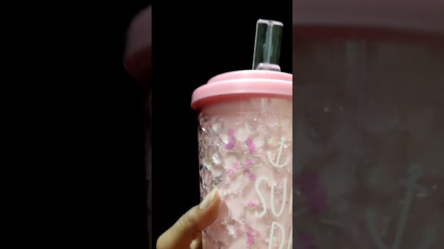 'My New Sipper For Mukbang Videos 