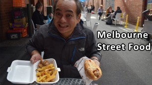 'TASTY MELBOURNE STREET FOOD - Queen Victoria Market - Australian Food Tour'