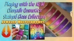 'Clionadh Cosmetics has the coolest new launch/Jeweled Multichrome eyeshadows'