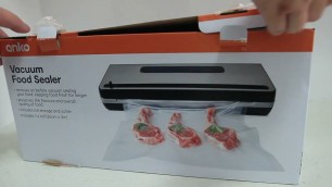 'Kmart Anko Vacuum Food Sealer Machine Unboxing and Setup'