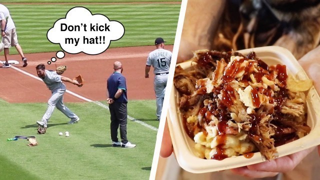 'Pre-game meltdown, AMAZING FOOD, and a scary overthrow at Comerica Park'