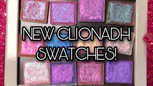 'CLIONADH GLITTER MULTICHROMES SWATCH PARTY!!! VLOGMAS DAY 9'