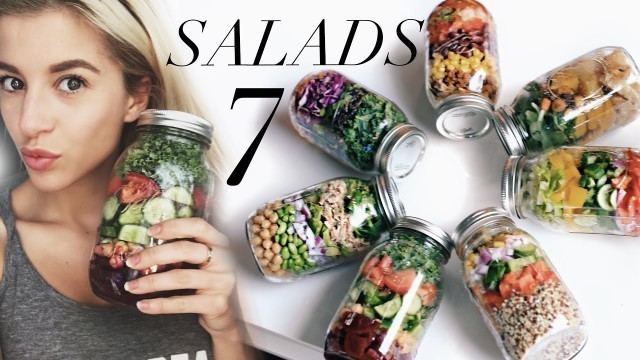 'Meal Prep With Me: 7 Mason Jar Salads'