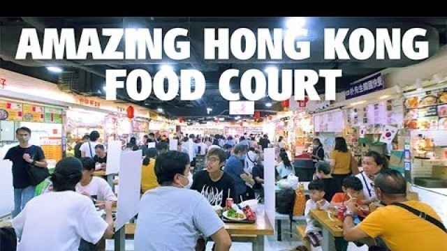 'Amazing Food Court | Hong Kong Neon Cyberpunk Street Market | Bonus Ending - Abandoned Rolla Coaster'