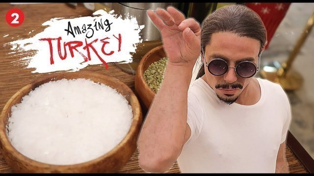 'World Famous NUSRET Salt BAE Experience in Istanbul | AMAZING FOOD IN TURKEY | E-89'