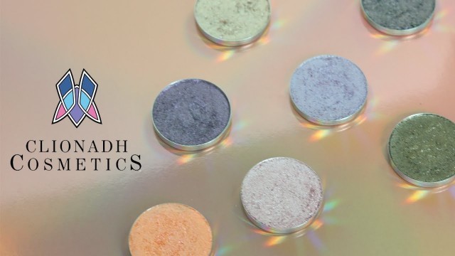 'Clionadh Perfect Neutrals Bundle and a few circle shadow shades | Hand and Eye Swatches'