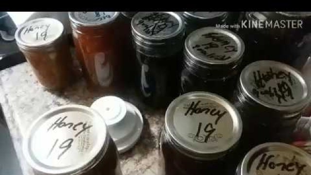 'Vacuum Sealing 3 Gallons of Honey In Mason Jars With My 13 Year Old Food Saver.'